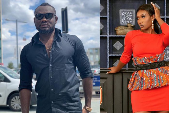 Prince David Osei and Wendy Shay