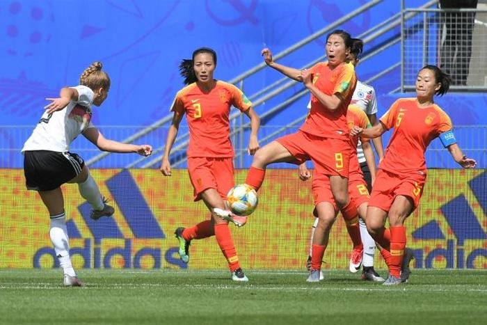 Giulia Gwinn fired the only goal of the game through a forest of Chinese defenders
