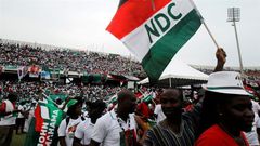 NDC supporters