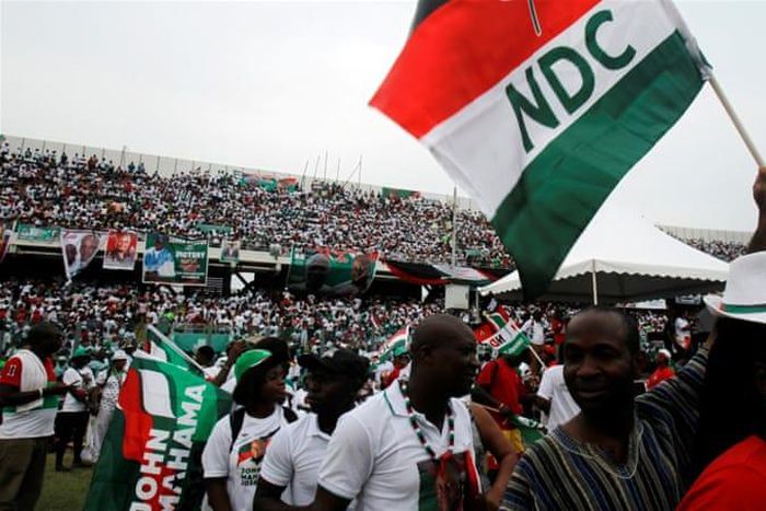 NDC supporters
