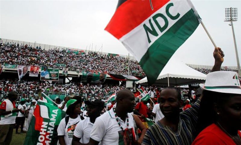 NDC supporters