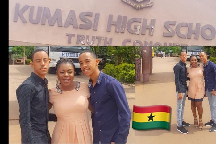 Afia Schwarzenegger and sons