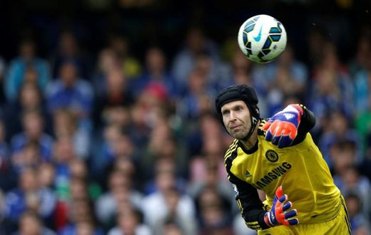 Back at the Bridge: Petr Cech has returned to Chelsea in an advisory role