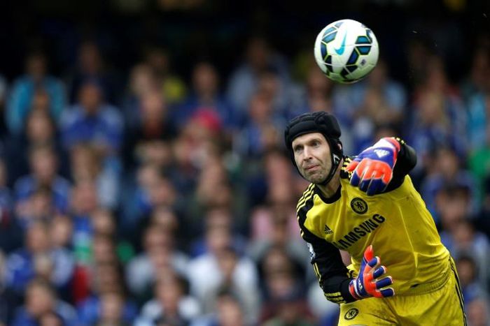 Back at the Bridge: Petr Cech has returned to Chelsea in an advisory role