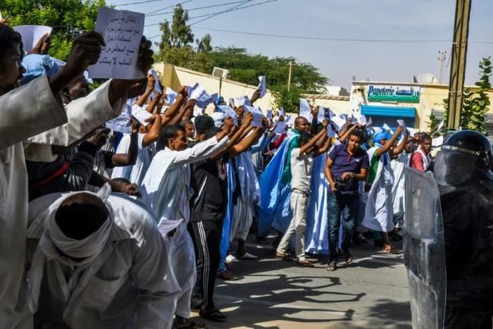 A November 2017 decision by a Mauritanian appeals court to lessen Mkheitir's sentence to a two-year jail term sparked protests in the conservative nation
