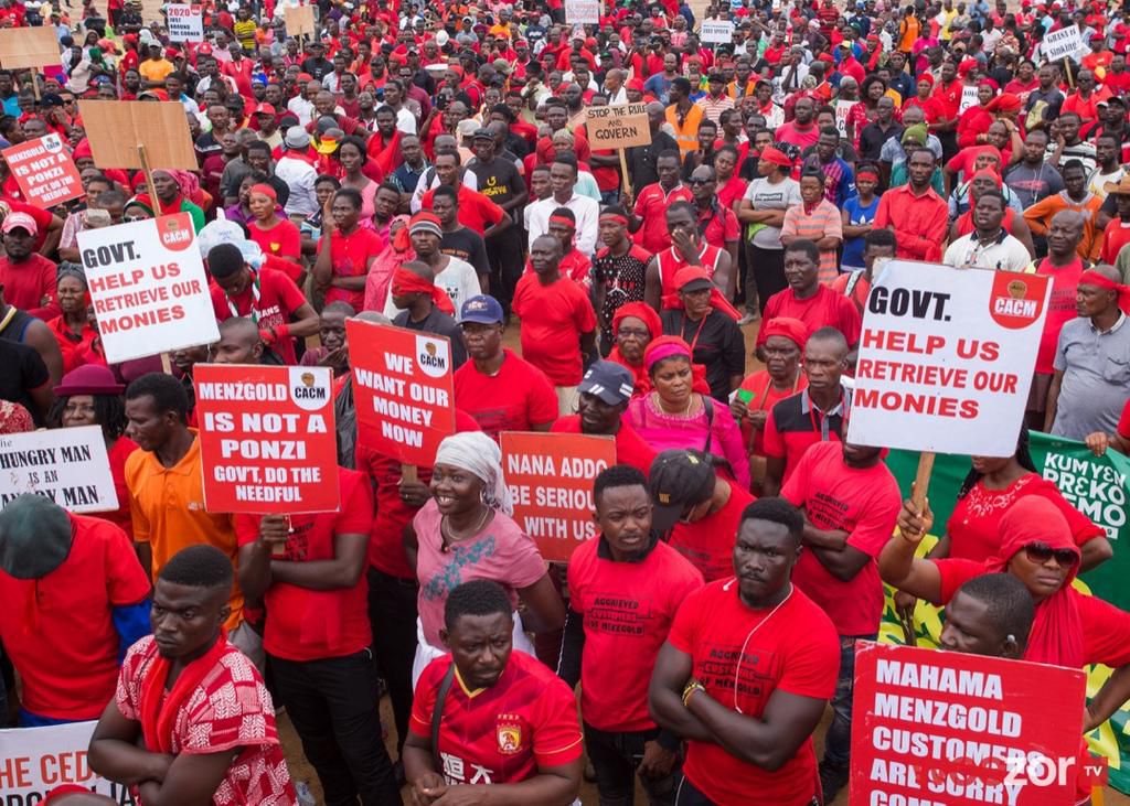 NDC demonstration dubbed Kum y3n preko