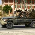 Fighters loyal to the internationally-recognised Government of National Accord are pictured during clashes with forces loyal to strongman Khalifa Haftar, in Espiaa, about 40 kilometers (25 miles) south of the Libyan capital Tripoli