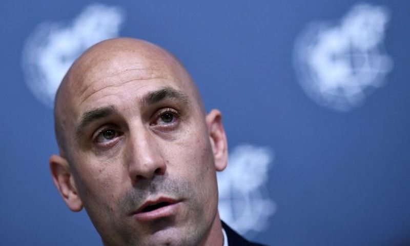 The Spanish Football Federation (RFEF), whose president Luis Rubiales is pictured, is locked in a court dispute with La Liga