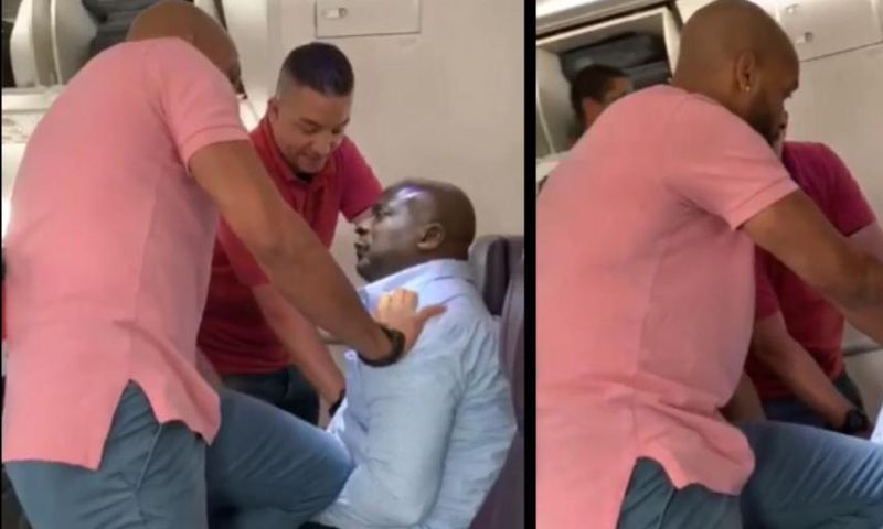 Ghanaian man fights with officials inside plane as they forcibly deport him from US