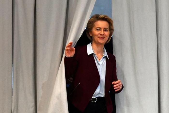 German Defence Minister Ursula von der Leyen enters the EU arena as head of the powerful European Commission