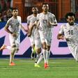 Egypt's forward Mohamed Salah (2nd-R) runs with the ball during the 2019 Africa Cup of Nations (CAN) Group A football match between Uganda and Egypt at the Cairo International Stadium in the Egyptian capital on June 30, 2019.