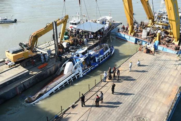 Thirty-five people, all of them South Koreans except for the Hungarian captain and a crew member, were on the boat when it capsized