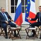 The leaders met at Macron's summer holiday retreat -- a medieval fort on an island in the Mediterranean