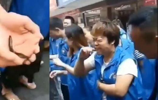 Chinese company makes employees eat raw fish, drink chicken blood for not meeting sales targets (video)
