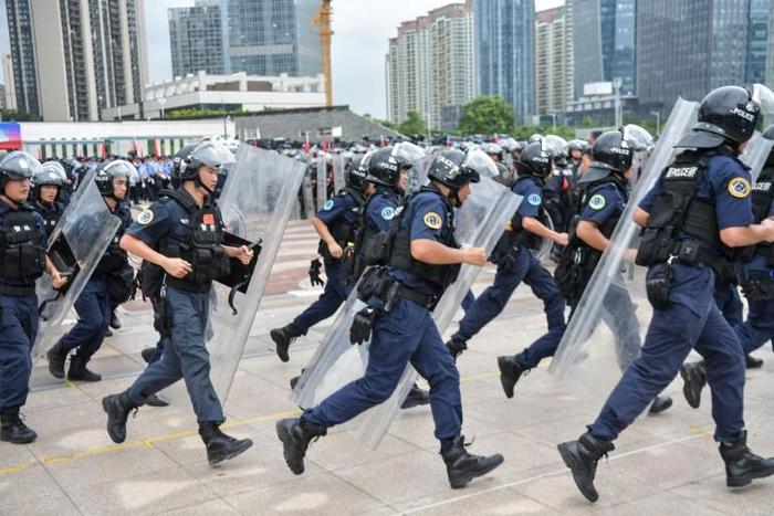 As the clashes between pro-democracy demonstrators and police in the former British colony have grown increasingly violent, Beijing's condemnation has become more ominous