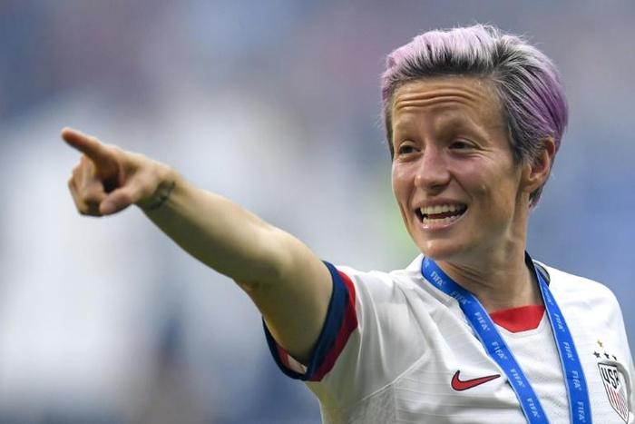 Megan Rapinoe has been the star of the USA's triumph at the women's World Cup