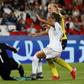 Stina Blackstenius beat Canada's Shelina Zadorsky and goalkeeper Stephanie Labbe to score