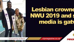 South African men furious as lesbian is crowned as winner of an all-male pageant