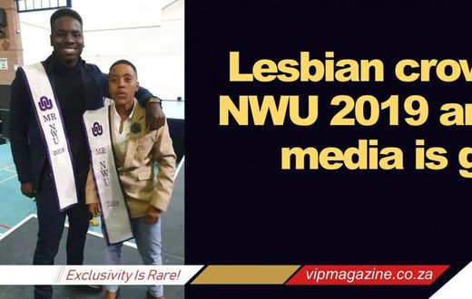 South African men furious as lesbian is crowned as winner of an all-male pageant