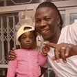 Stonebwoy and Daughter