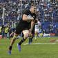 "I think it's going to be a fiery one," says All Black lock Brodie Retallick -- seen here scoring New Zealand's second try against Argentina on Saturday -- of this weekend's clash with South Africa
