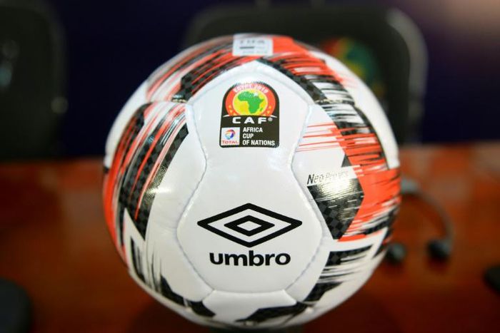 The ball that will be used at the Africa Cup of Nations in Egypt