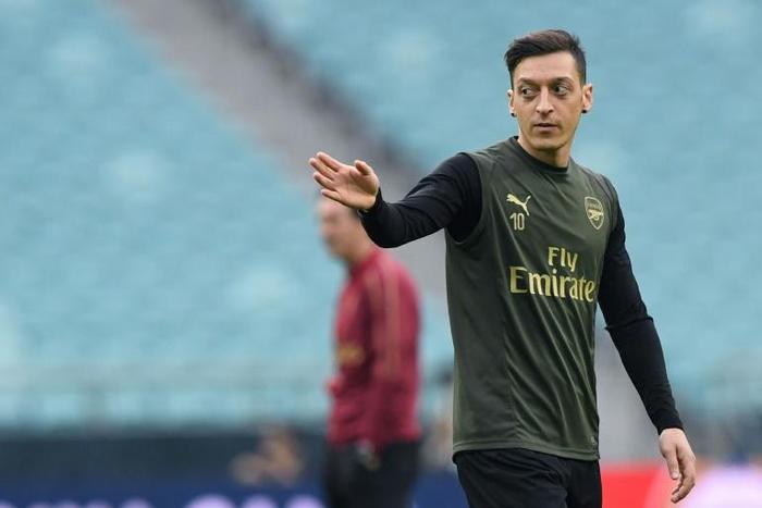 One witness said Ozil looked "absolutely terrified" during the incident