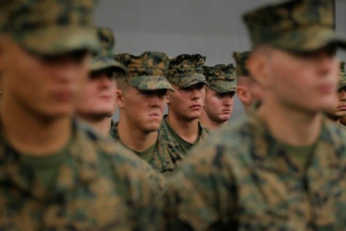 US Marines during joint military drills between the United States and Australia
