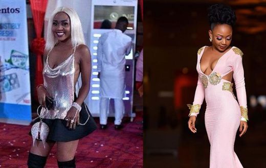 Akuapem Poloo on the red carpet