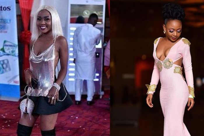 Akuapem Poloo on the red carpet