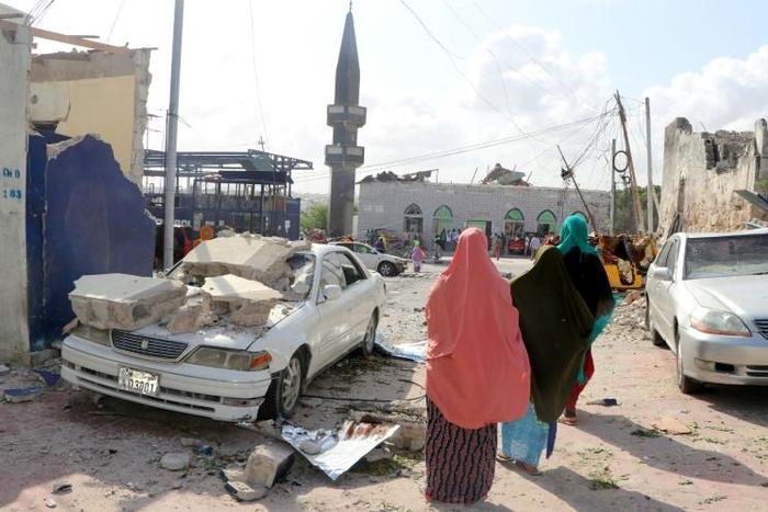 Saturday's bombing in Mogadishu, which killed eight people, was claimed by the Al-Shabaab jihadist group