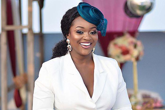 Wedding guest, Jackie Appiah's stunning look at Victoria Lebene's wedding
