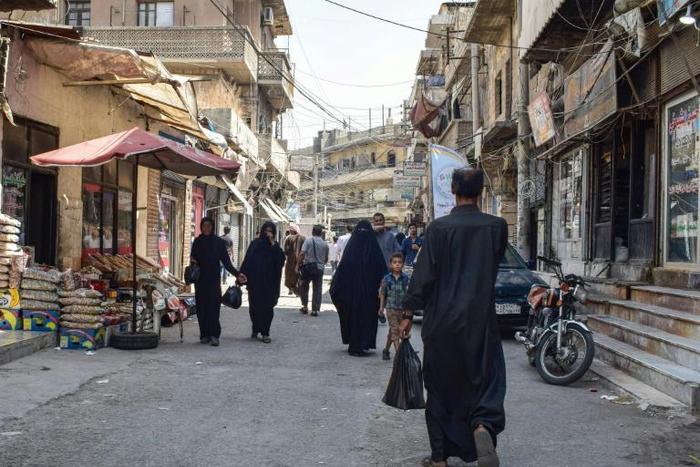 The Syrian city of Manbij, just 30 kilometres (18 miles) from the Turkish border, is controlled by Kurdish-led forces