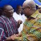 Vice-President Mahamudu Bawumia with John Mahama