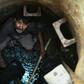 Hundreds of thousands of mostly low-caste Indians are employed as 'manual scavengers' who clear underground pipes and septic tanks without any protective gear or masks