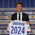 Danish defender Joachim Andersen is Lyon's latest signing since the return to the club of Juninho Pernambucano as sporting director