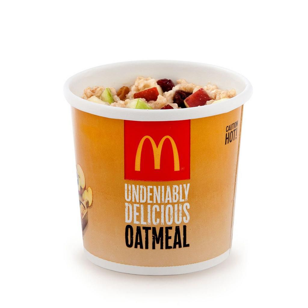 McDonald's Maple Nut Oatmeal