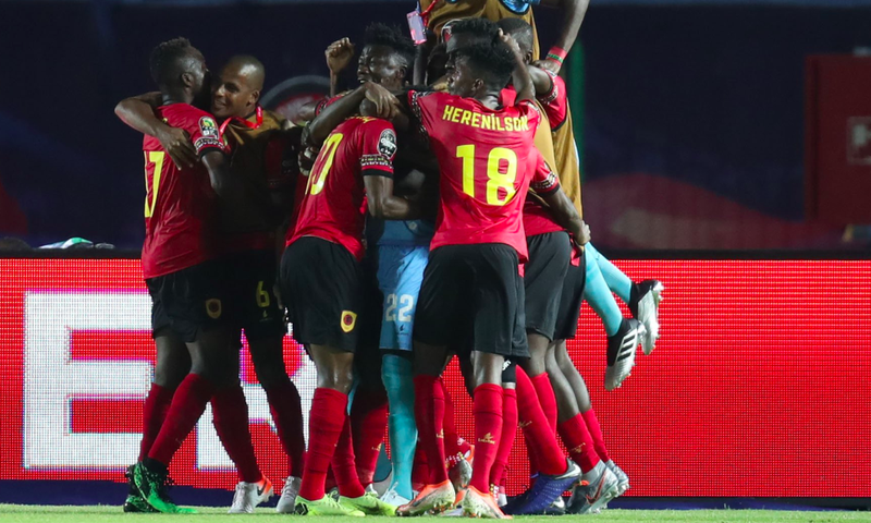 Angola jubilate their equalizer