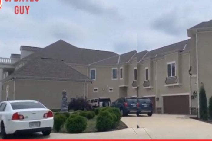 Watch the interior of a jaw-dropping 12-bedroom mansion owned by a Ghanaian couple in the USA (video)
