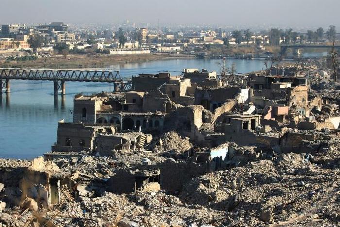 The Iraqi city of Mosul was wrested back from the Islamic State group neighbourhood by neighbourhood in a blistering, months-long offensive that by US-backed Iraqi forces that ended in 2017