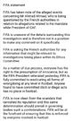 FIFA statement on Ahmad arrest