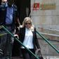 Sara Netanyahu, wife of Israeli Prime Minister Benjamin Netanyahu, leaves the Magistrate's Court in Jerusalem on June 16, 2019, following her conviction of fraudulently using state funds for meals