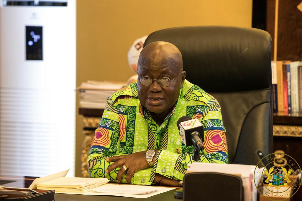 President Akufo-Addo addresses the nation after giving assent-to the RTI Act