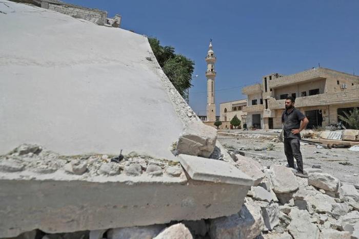 The fighting, including Russian and Syrian air strikes, has brought devastation on Idlib since April