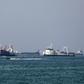 The Iranian port of Bandar Abbas on the strategic Strait of Hormuz, where much of the world's oil ships through