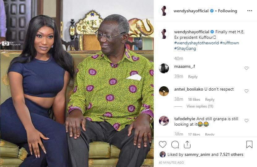 Wendy Shay and Prez Kufuor