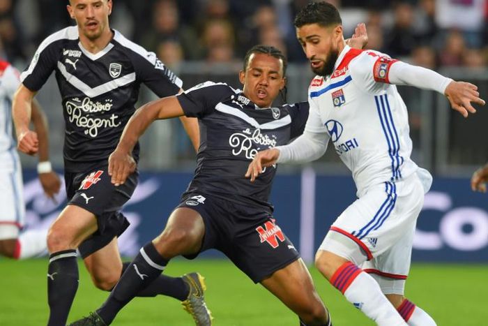 Jules Kounde (C) has already represented France at under-20 level