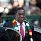 Zimbabwe's President Emmerson Mnangagwa, seen here in May 2019, has vowed to curb protests, dismaying those who hoped he would usher in change