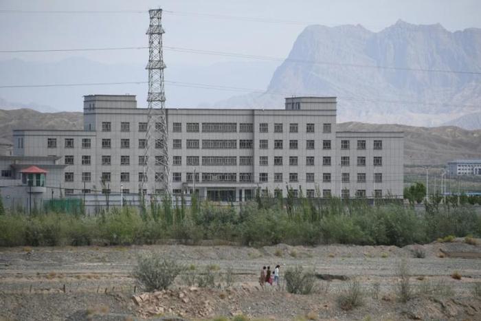 A facility in Xinjiang believed to be a re-education camp
