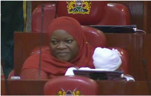 Speaker orders armed security to drive out lactating female MP and her baby from parliament